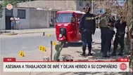 Asesinan a trabajador del INPE de ocho disparos en Ica