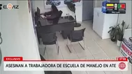 Asesinan a trabajadora de escuela de manejo en Ate