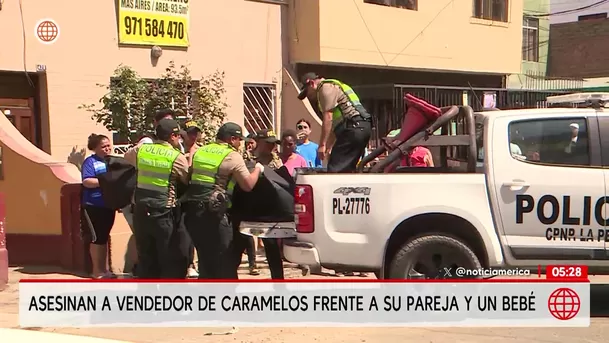 Asesinan a vendedor de caramelos frente a su pareja en La Perla. Foto: América Noticias