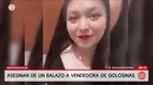 Asesinan a vendedora de golosinas en Independencia