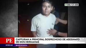 Asesinato de hermanas en Huacho. Foto y video: América Noticias