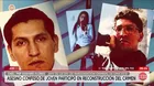 Asesino de expareja participó en reconstrucción del crimen en Ate