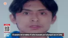 Capturan a Christian Yong Granadino, alias “Chuki”, prófugo por 15 años y buscado por el asesinato de una menor en España. Video: Cuarto Poder