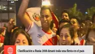 Así celebraron los hinchas la clasificación al Mundial Rusia 2018