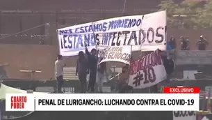 Ocurrió en el penal de Lurigancho. Foto: Cuarto Poder