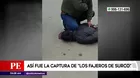 Así fue la captura de los Fajeros de Surco