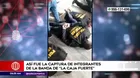 Así fue la captura de integrantes de la banda de La caja fuerte