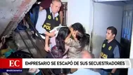 Así fue el escape del empresario que fue secuestrado