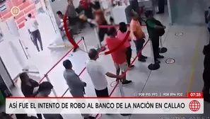 Cinco personas fueron detenidas tras un asalto armado al Banco de la Nación en el centro comercial Minka, en el Callao. / Video: América Noticias