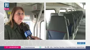 Municipalidad de Lima presentó los vagones del tren Lima a Chosica