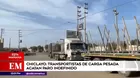 Así se desarrolla el paro de transportistas de carga pesada