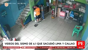 Videos del sismo de 6.1 que sacudió Lima y Callao. Foto y video: América Noticias