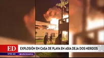 Incendio en Asia.