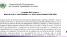 Diplomáticos respaldan a canciller Carlos Pareja tras denuncia de Juntos por el Perú
