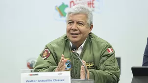 Astudillo: avión militar colombiano violó soberanía peruana. Foto y video: Canal N/Andina