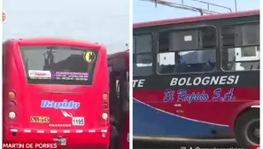 Atacan a balazos cochera de buses El Rápido en San Martín de Porres/ América Noticias