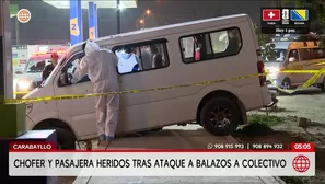 Atacan a balazos a colectivo en Carabayllo. Foto y video: América Noticias