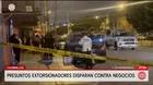 Atacan a balazos negocios y viviendas en Chorrillos
