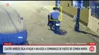 Ataque armado deja cuatro heridos en el Callao