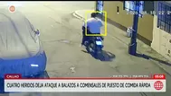 Ataque armado deja cuatro heridos en el Callao