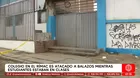 Ataque a balazos contra colegio en el Rímac no dejó heridos