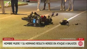 Ataque a balazos deja un muerto y un herido en Ventanilla/ Video y Foto: América Noticias