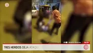 Ataque a balazos en una fiesta deja tres heridos en SJM