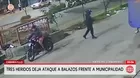 Ataque a balazos frente a la Municipalidad de Carabayllo