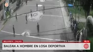 Ataque a balazos en losa deportiva de Bellavista deja un herido