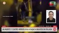 Ataque a balazos en una pollada en Breña deja un muerto