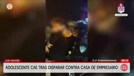 Ataque contra casa en Los Olivos