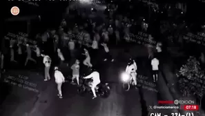 Ataque entre barristas deja dos muertos y casas dañadas en SJL. Foto y video: AN