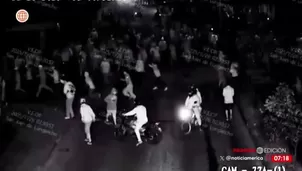 Ataque entre barristas deja dos muertos y casas dañadas en SJL. Foto y video: AN