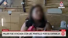 Ataque a mujer con martillo en Iquitos