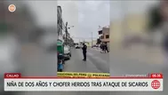 Ataque de sicarios deja heridos en el Callao
