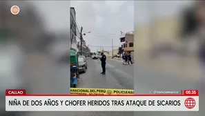 Ataque de sicarios deja heridos en el Callao. Foto y video: América Noticias