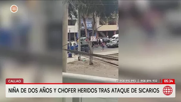 Ataque de sicarios deja heridos en el Callao. Foto: América Noticias Ataque de sicarios deja heridos en el Callao. Foto: América Noticias