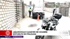 Ate: Abandonan cadáver de hombre envuelto en frazada