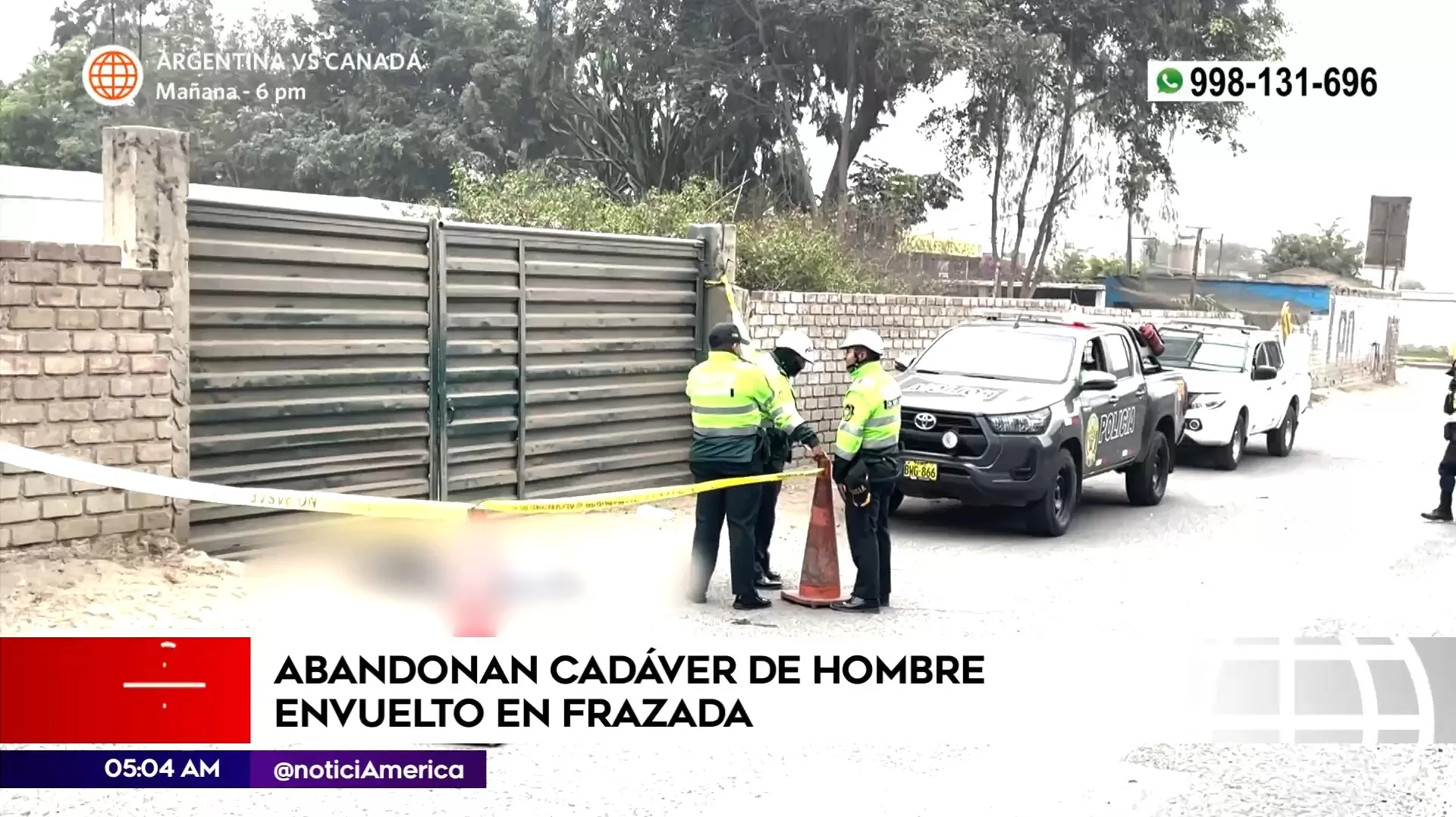 Asesinato en Ate. Foto: América Noticias