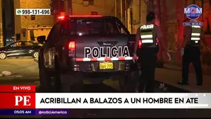 Asesinato en Ate. Foto y video: América Noticias