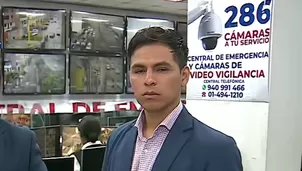 Franco Vidal dijo que el problema de la inseguridad no se limita a su distrito, sino que afecta a todo el país. / Video: Canal N