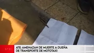 Ocurrió en Ate