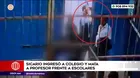 Ate: Así fue el asesinato de un profesor dentro de colegio