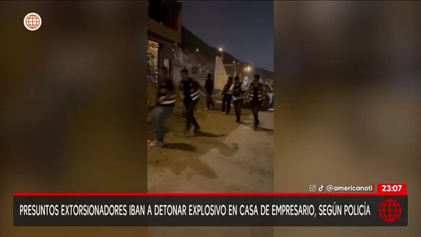 Captura: América Noticias Captura: América Noticias