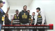 Ate: Caen seis presuntos extorsionadores de transportistas