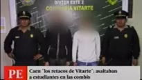 Los asaltantes capturados tienen 15 años. Video: América Noticias