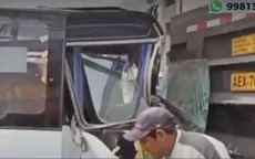 Ate: Chosicano chocó con camión en la Carretera Central - Noticias de chosicano