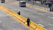 Esta imprudencia no solo pone en peligro a los peatones, sino que también afecta a los conductores. / Video: Canal N