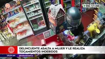 Asalto en Ate. Foto y video: América Noticias