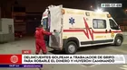 Ate: Delincuentes golpean a trabajador de grifo para robarle dinero 